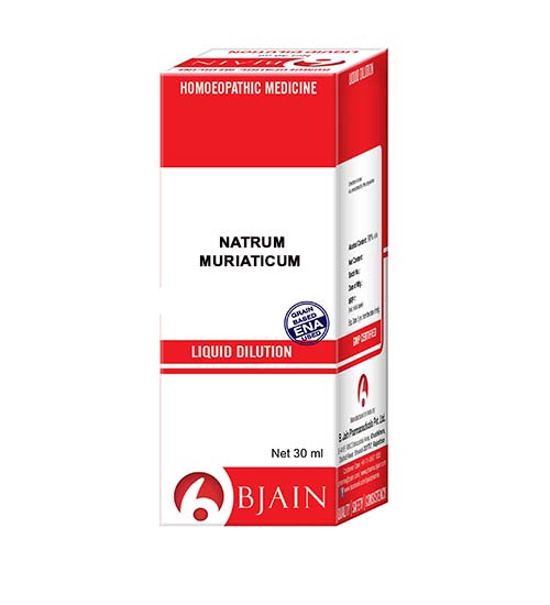 Buy BJain Homeopathic Natrum Muriaticum Liquid Dilution Online
