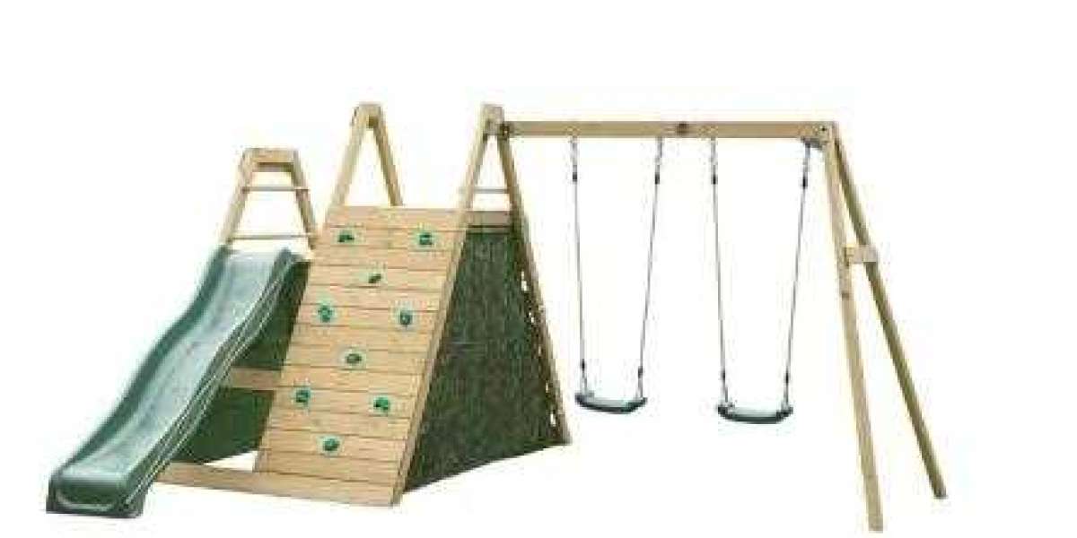 What should I do if the childrens climbing frame and slide don't slip? How to maintain it?