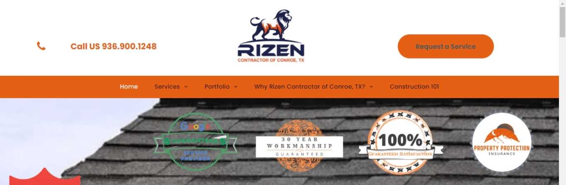 Rizen Roofing Remodeling Contractor of Conroe Cover Image