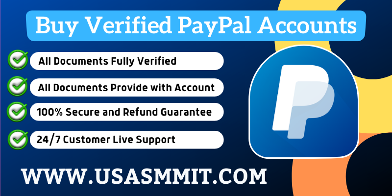 Buy Verified PayPal Account - 100% Best USA, UK, CA Verified