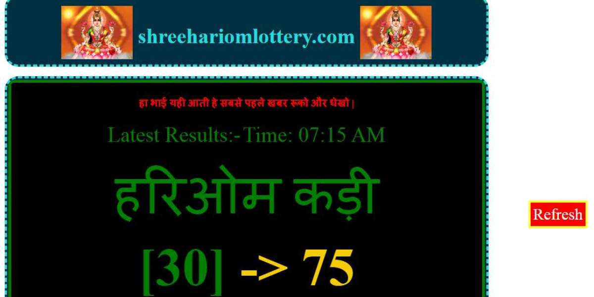 Play online hariom lottery by shreehariom lottery
