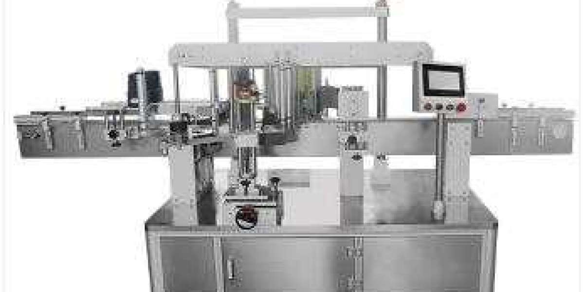 Working principle of sticker labeling shaft of labeling machine