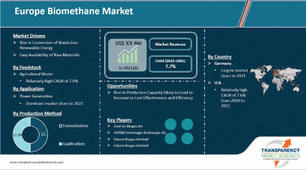 Biomethane Market | Global Industry Report, 2031