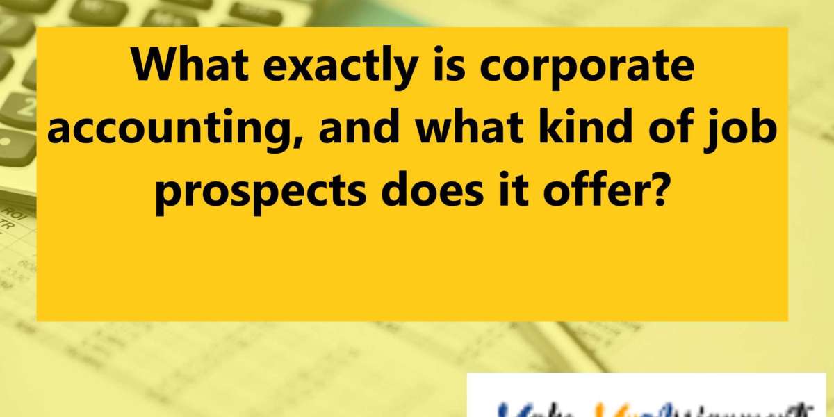 What Exactly is Corporate Accounting, and What Kind of Job Prospects Does it Offer?