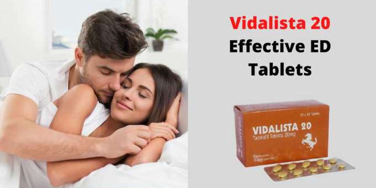Vidalista 20 Effective ED Tablets | Genericday