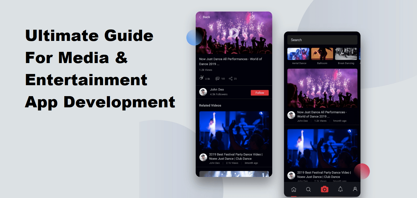 Ultimate Guide For Media and Entertainment App Development