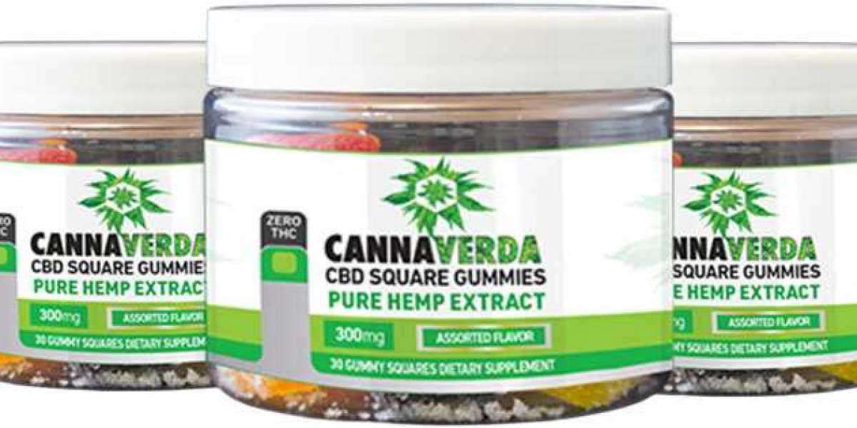 Cannaverda CBD Square Gummies