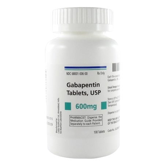 Gabapentin 600mg to treat Nerve pain without prescription