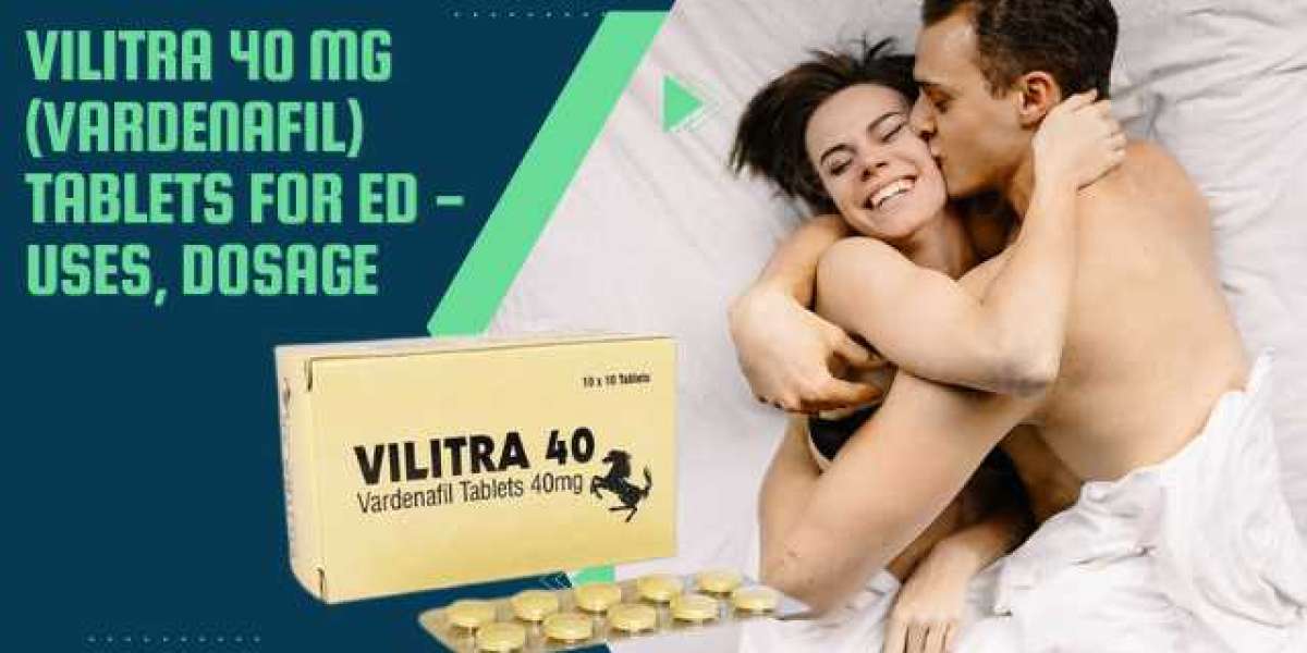 Vilitra 40 Mg (Vardenafil) Tablets For ED (Uses, Dosage)