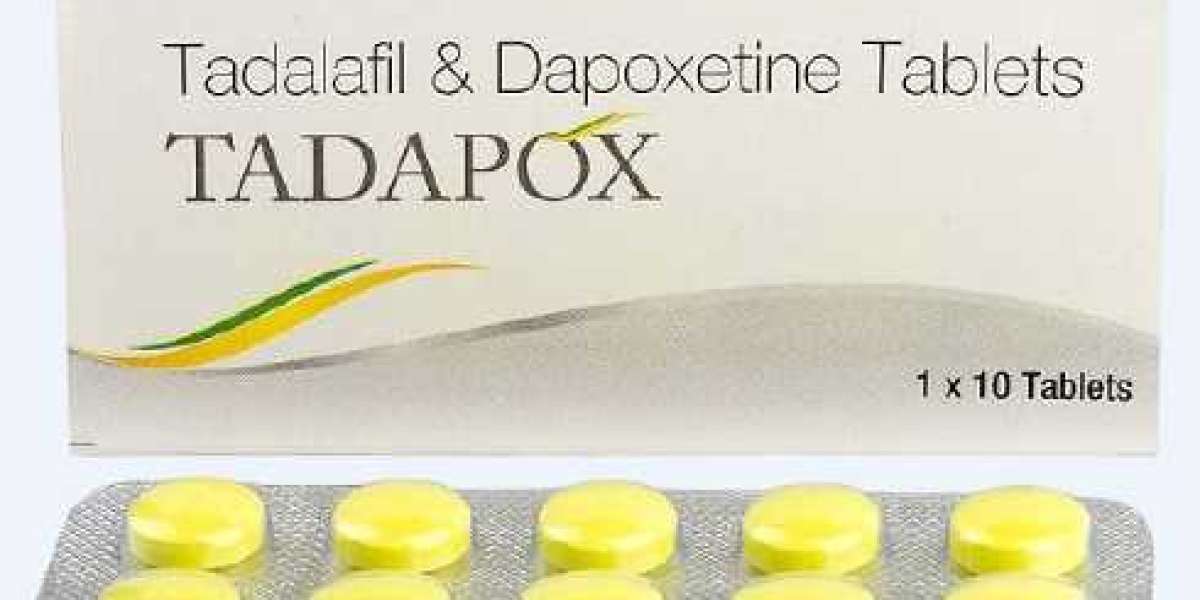 Tadapox Tablet | Tadalafil & Dapoxetine HCL | Cialis + Priligy
