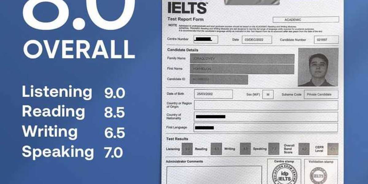 Buy ielts certificate online without exam | Genuine ielts certificate