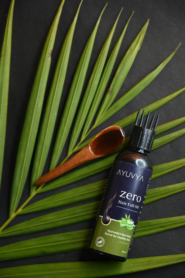 Looking for a natural way to reduce hair fall? Try ayurvedic hair fall oil!