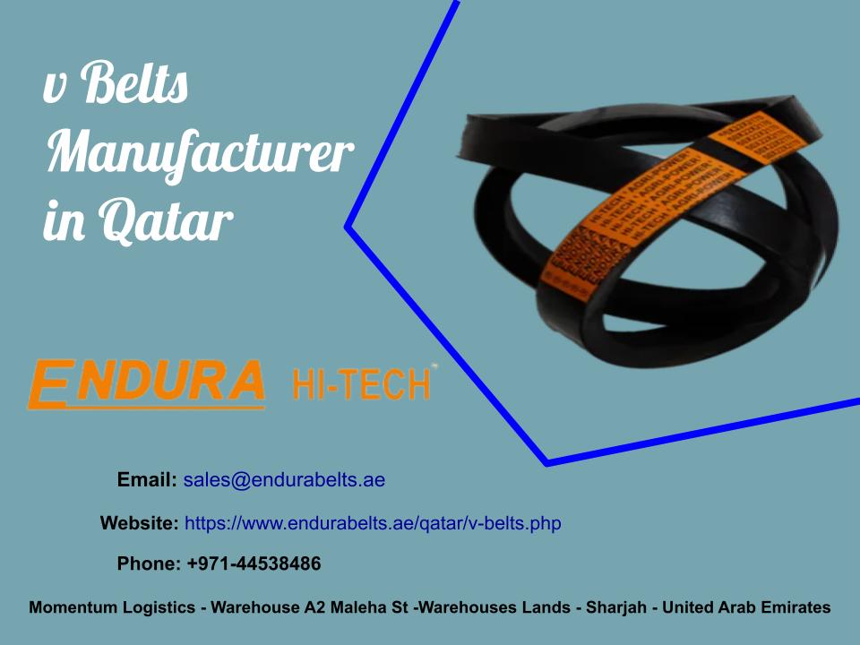 High-Quality V Belts manufacturer and Supplier in Qatar - Classified Ads Shop