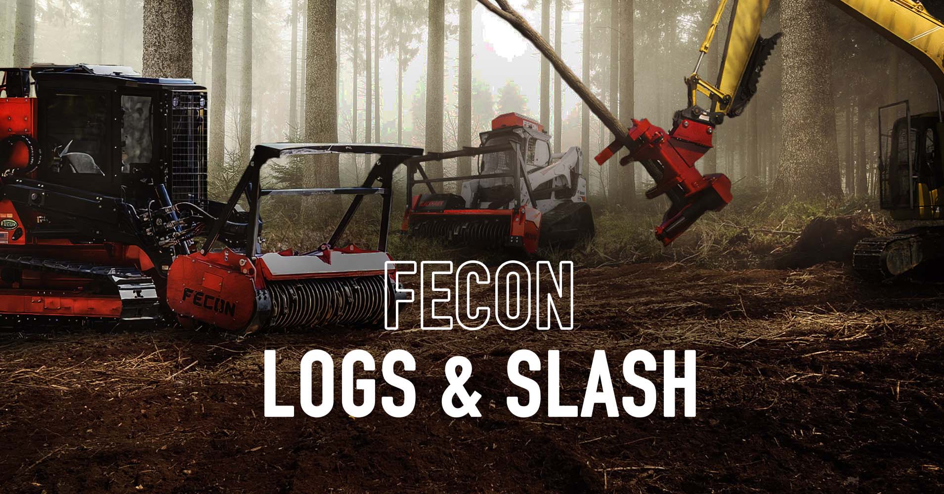 Forestry Equipment for Logs and Slash Applications | FECON