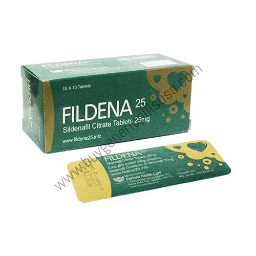 Buy Fildena 25 Mg Medication Online | Best Price + Free Shipping