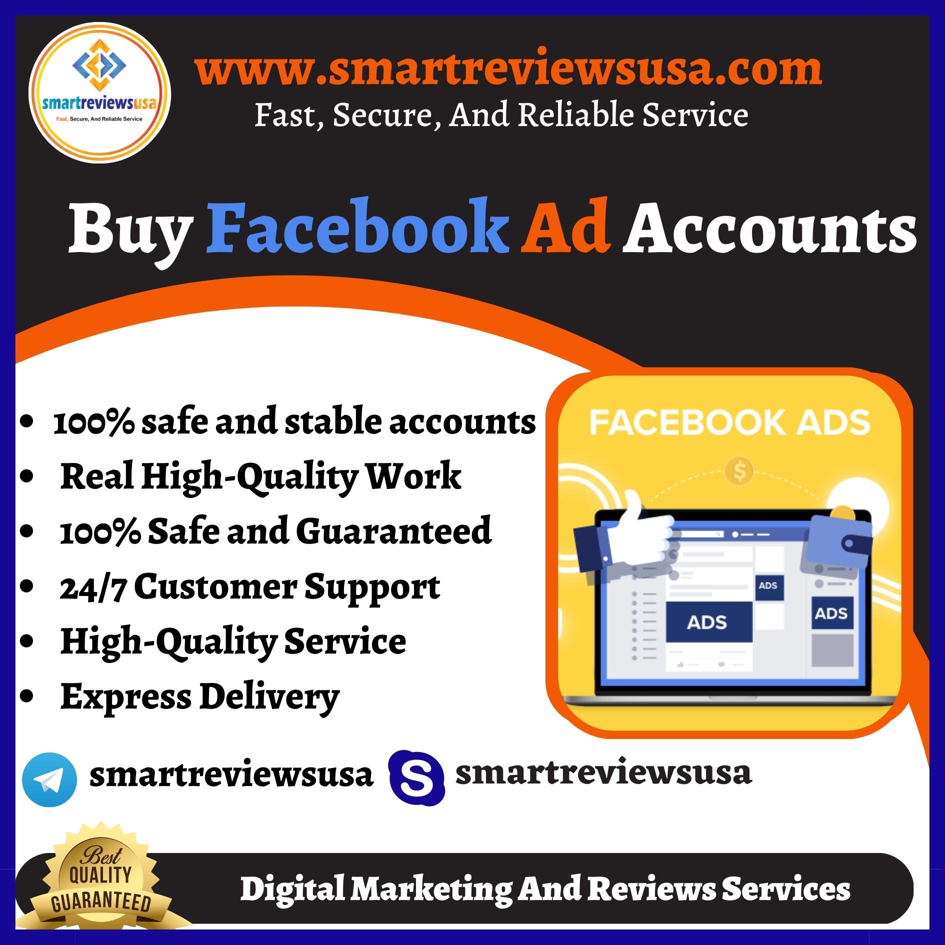 Buy Facebook Ad Accounts | Verified Business Managers PVA ID