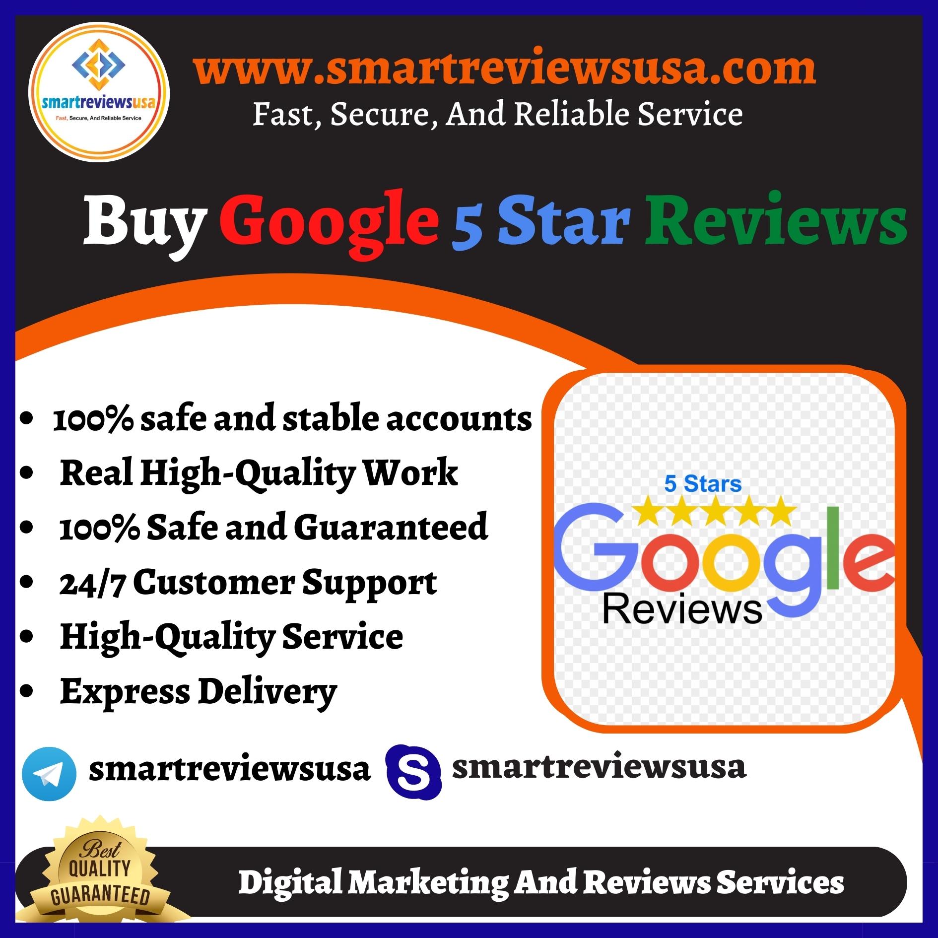 Buy Google 5 Star Reviews | Safe & Permanent Positive Review