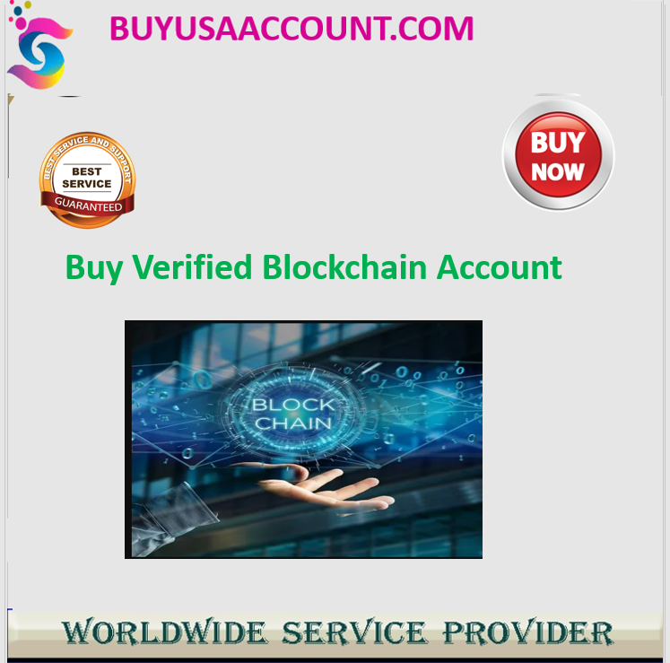 Buy Verified Blockchain Account - 100 % Verified Blockchain