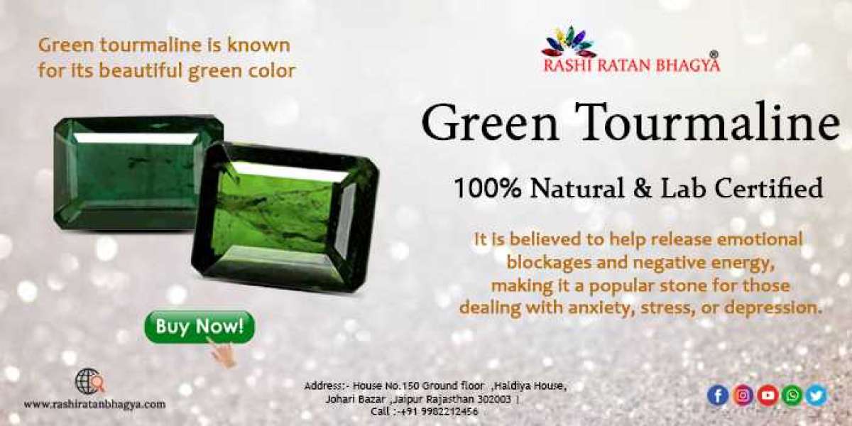 Buy Green Tourmaline Gemstone Online At Best Price