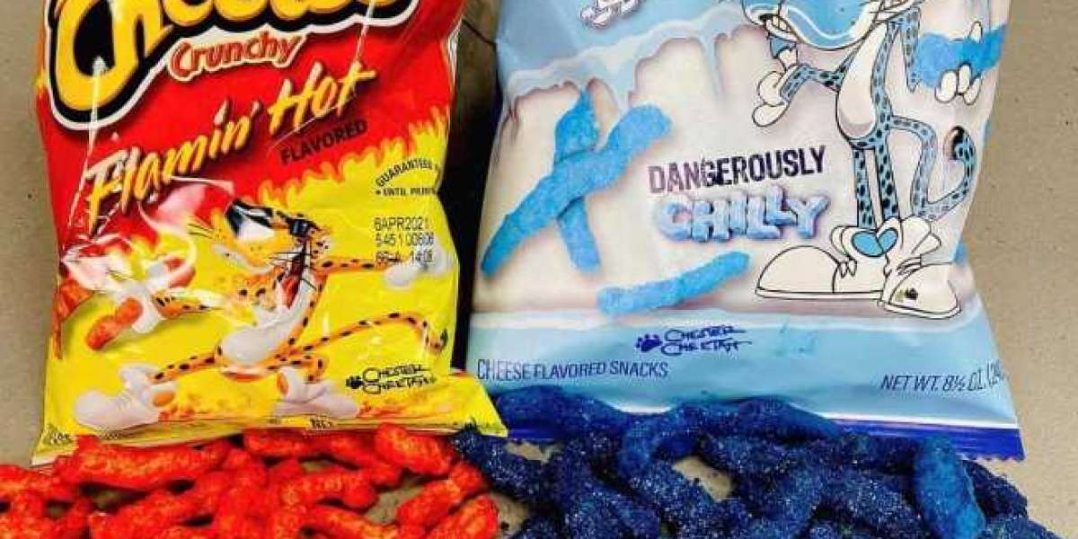 The Delicious World of Blue Hot Cheetos