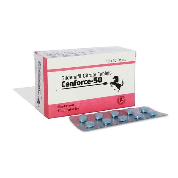Cenforce 50 Mg Online with Sildenafil 50 Mg | Pharmacyvilla