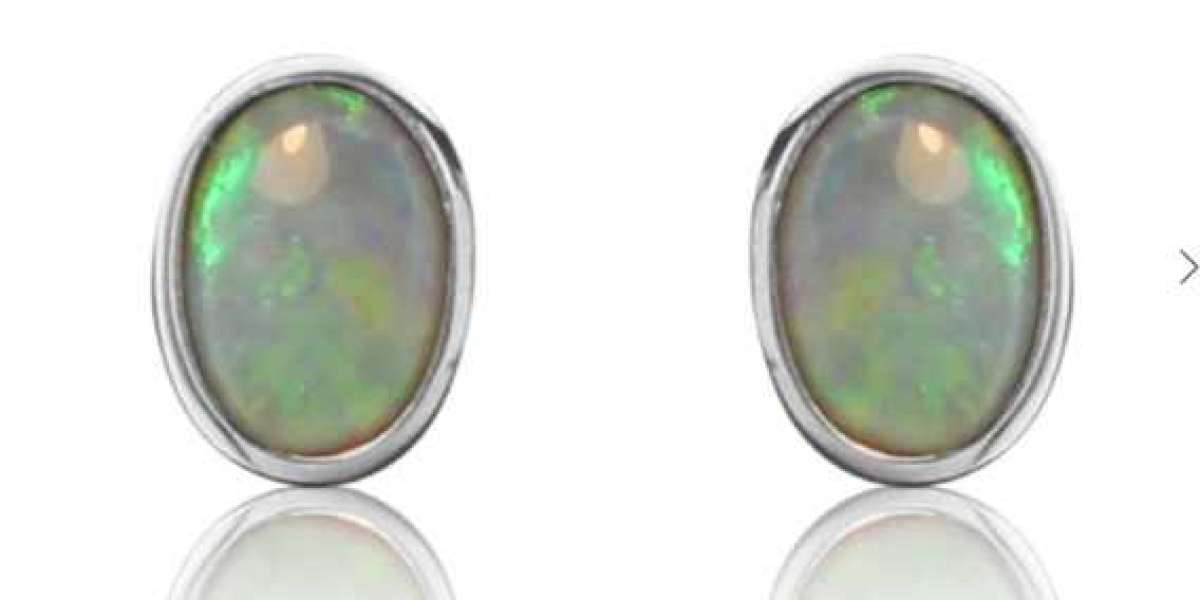 Opal Stud Earrings for a Vintage-Inspired Style