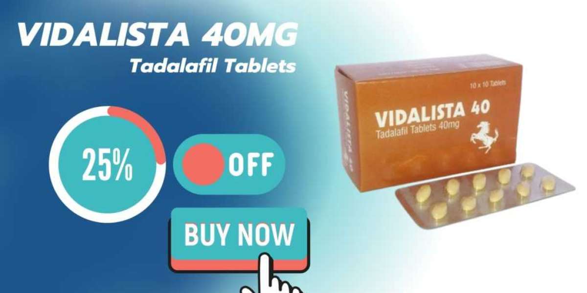 Vidalista 40 Best Treatment For ED Problem