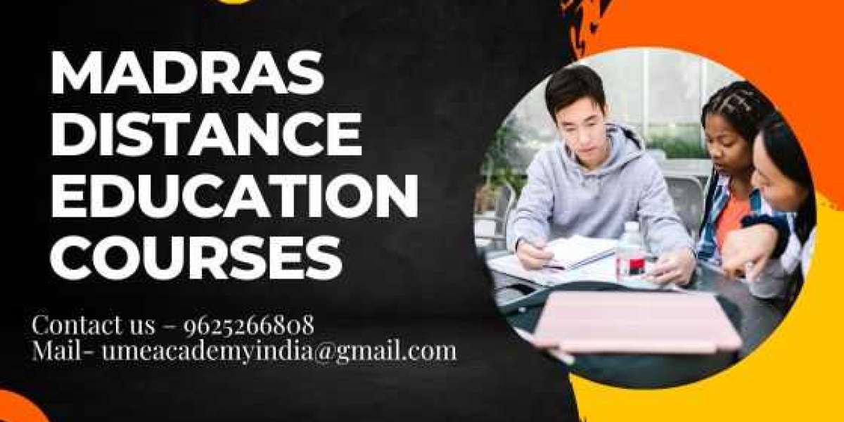 Madras Distance Education Courses