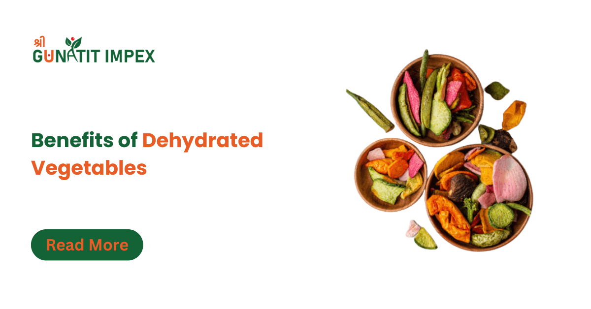 Benefits of Dehydrated Vegetables | Shree Gunatit Impex