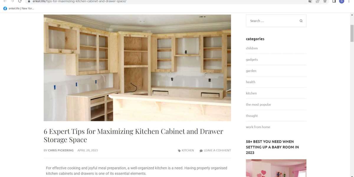 Expert Tips for Maximizing Kitchen Cabinet  in 2023