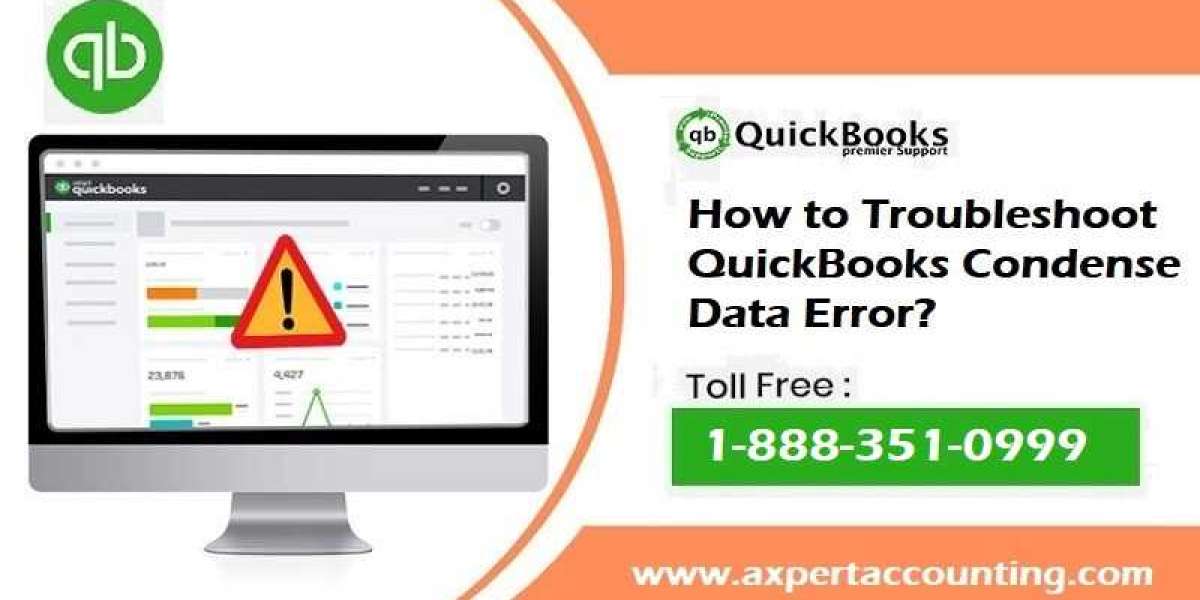 How to troubleshoot QuickBooks condense data error?