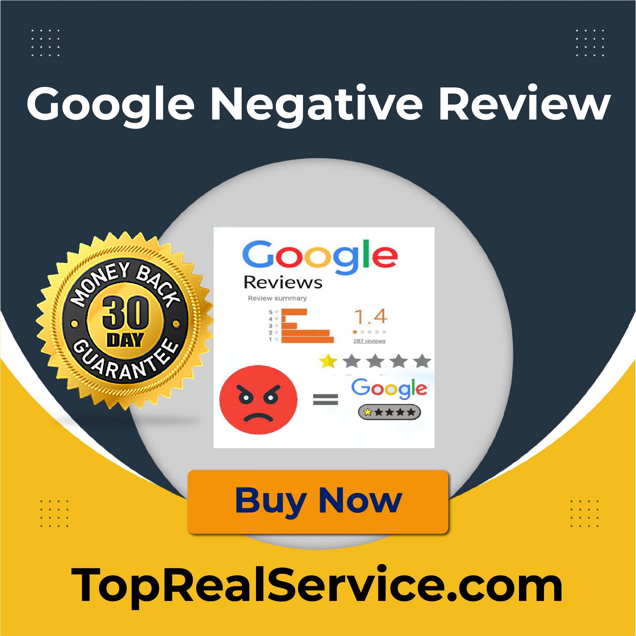 Buy Google Negative Review - Top Real Service