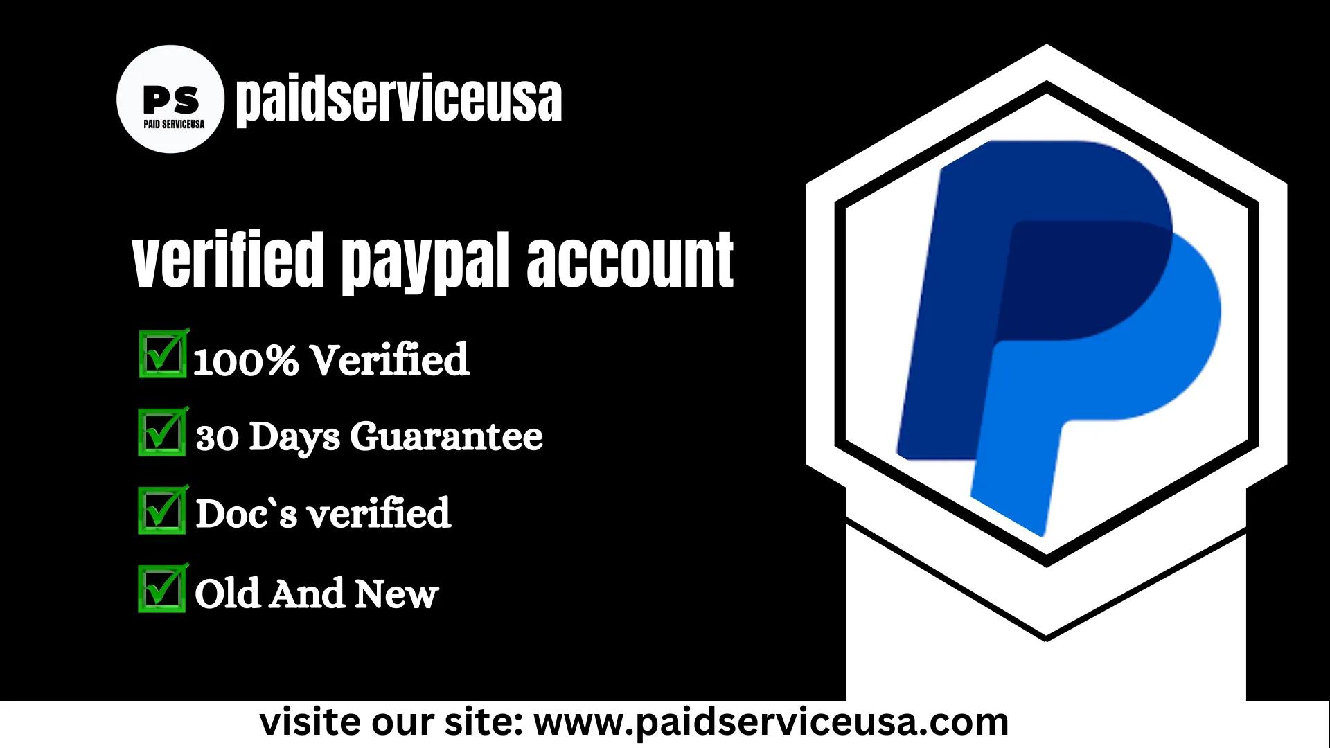 Buy Verified PayPal Account - Paid Services USA