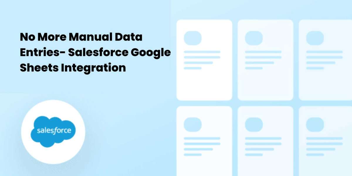 No More Manual Data Entries- Salesforce Google Sheets Integration