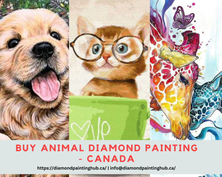 Buy Animal Diamond Painting in Canada - AtoAllinks