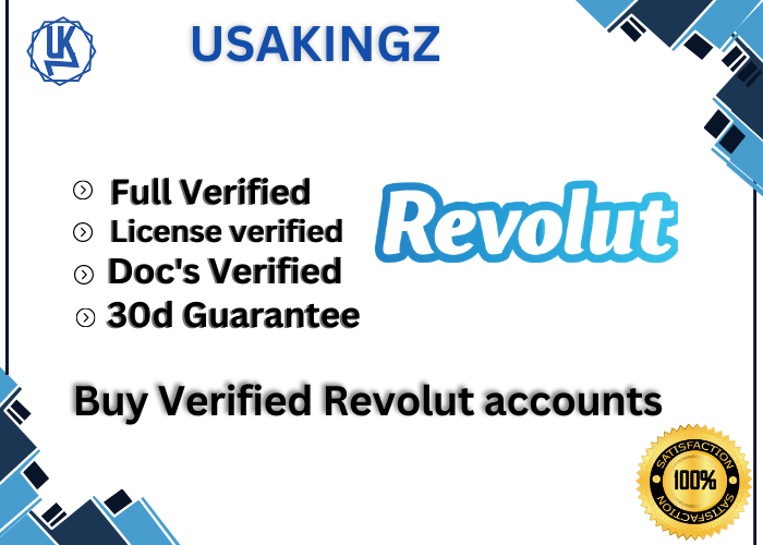 Buy Verified Revolut accounts - USAKINGZ