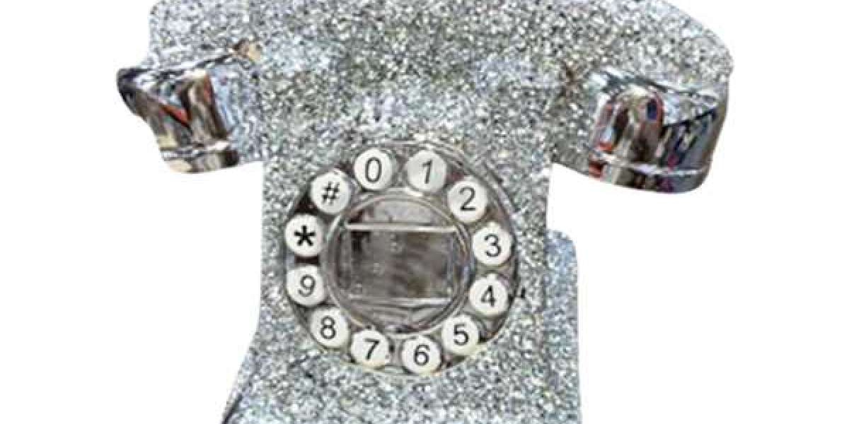 The Glamour of Birmingham's Crushed Diamond Telephone