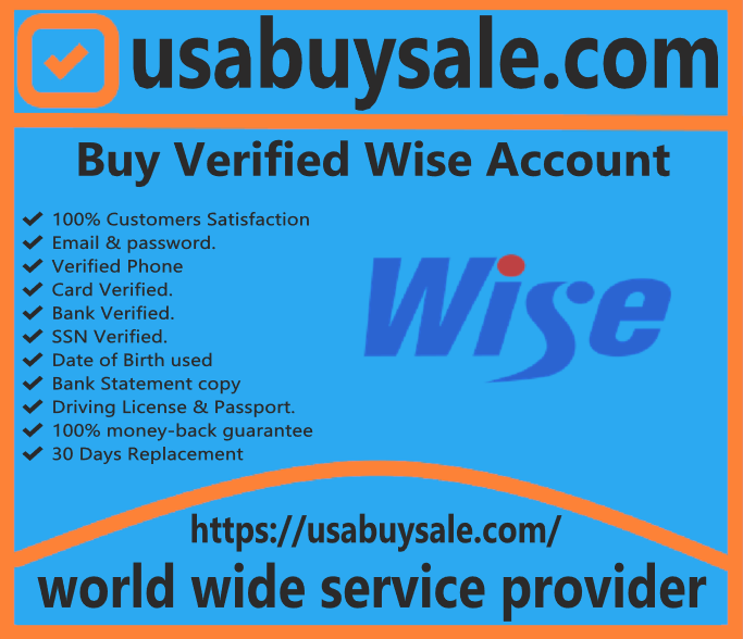 Buy Verified Wise Account - 100% Bank Account in USA, UK