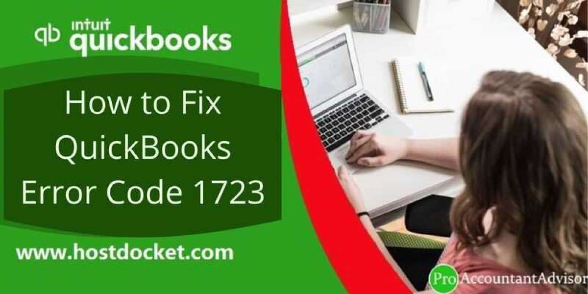 How to fix QuickBooks error code 1723?