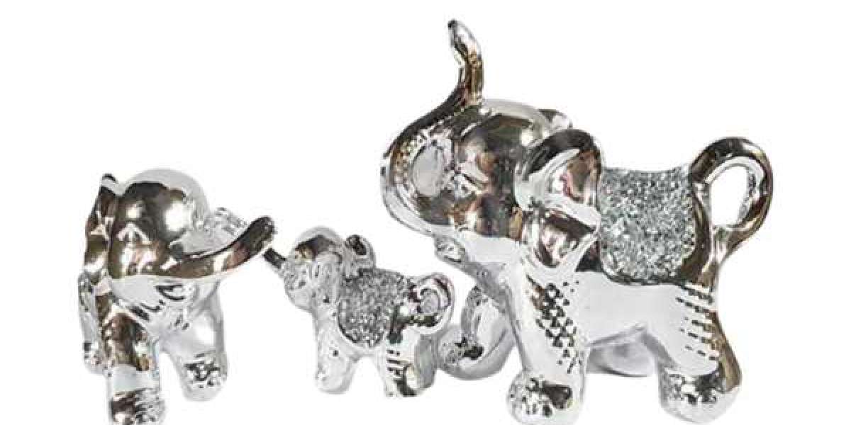 The Enchanting Charm of the 3PC Sparkly Elephant Set: A Symbol of Grace and Wisdom
