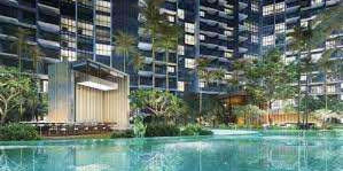 Can you describe how the Affinity at Serangoon showflat showcases the balance between communal spaces that foster a sens