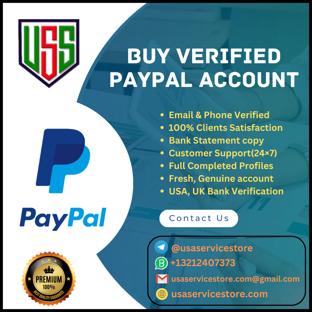 Buy Verified PayPal Account - 100% Verified, Best Quality Account