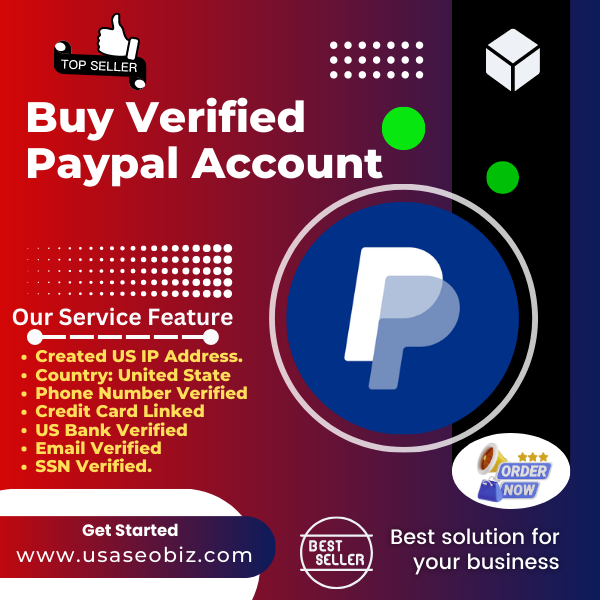 Buy Verified PayPal Account - 100% Best USA/UK/CA Verified