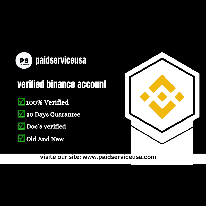 Buy Verified Binance Account - 100% Bank Verified Accounts