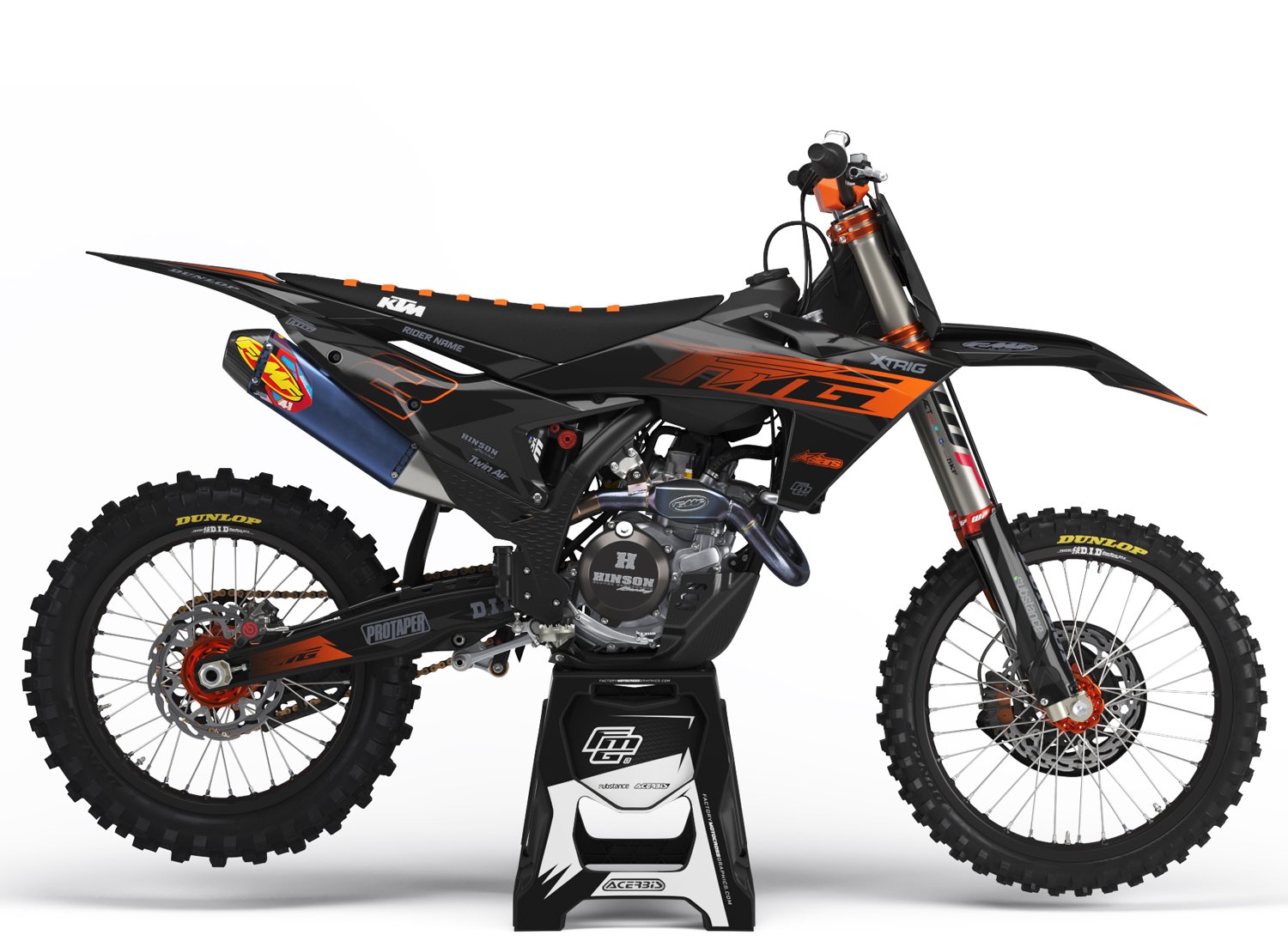 Factory Motocross Graphics: Elevating Your Riding Style with KTM Graphics - Today Magzine