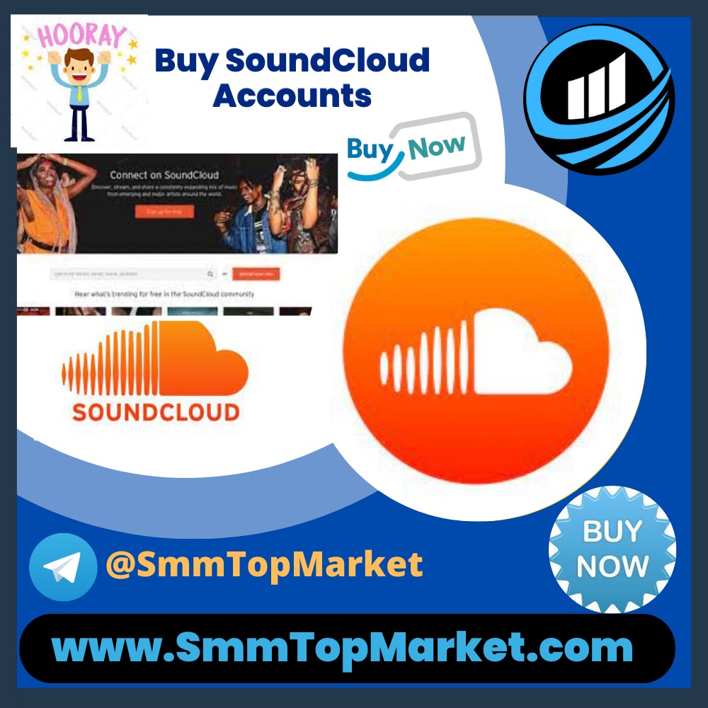 Buy SoundCloud Accounts - SmmTopMarket