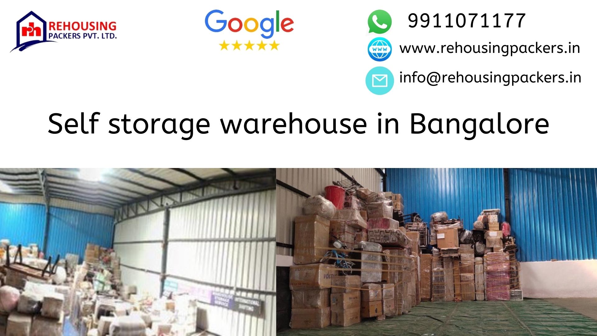 Self Safe Household warehouse storage in Bangalore | Units