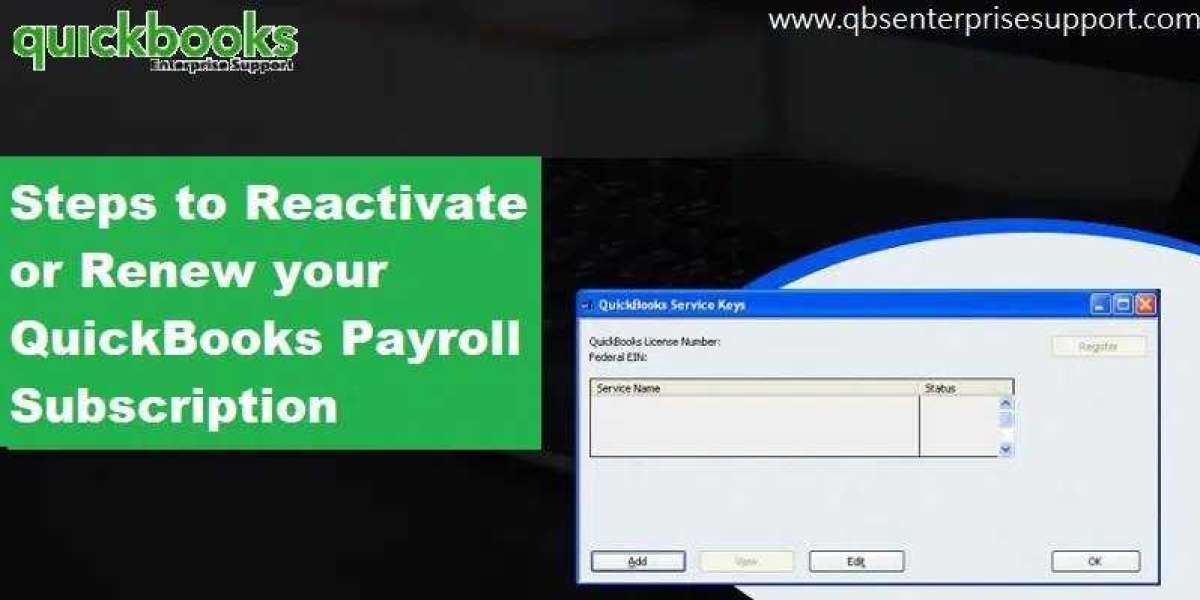 How To Reactivate QuickBooks Payroll Subscriptions?