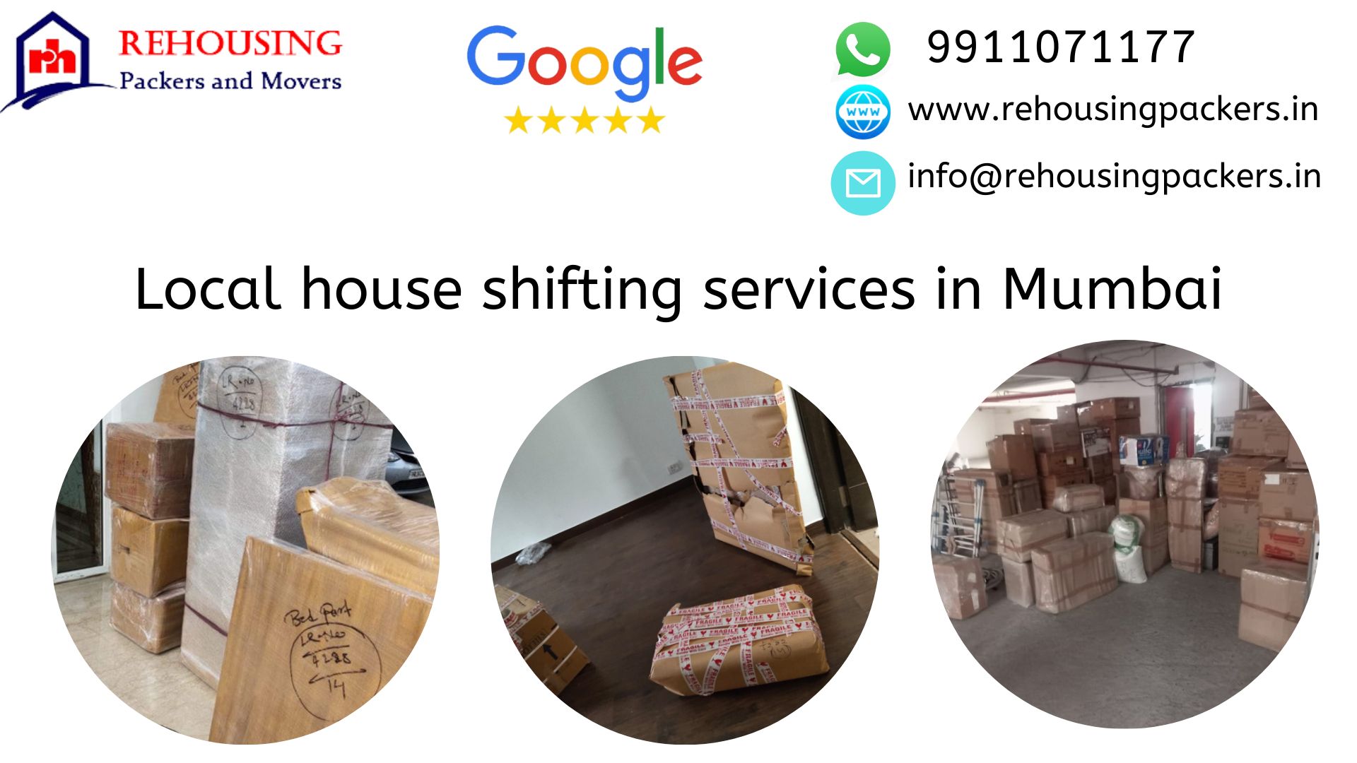 Local shifting services in Mumbai | Rehousing packers