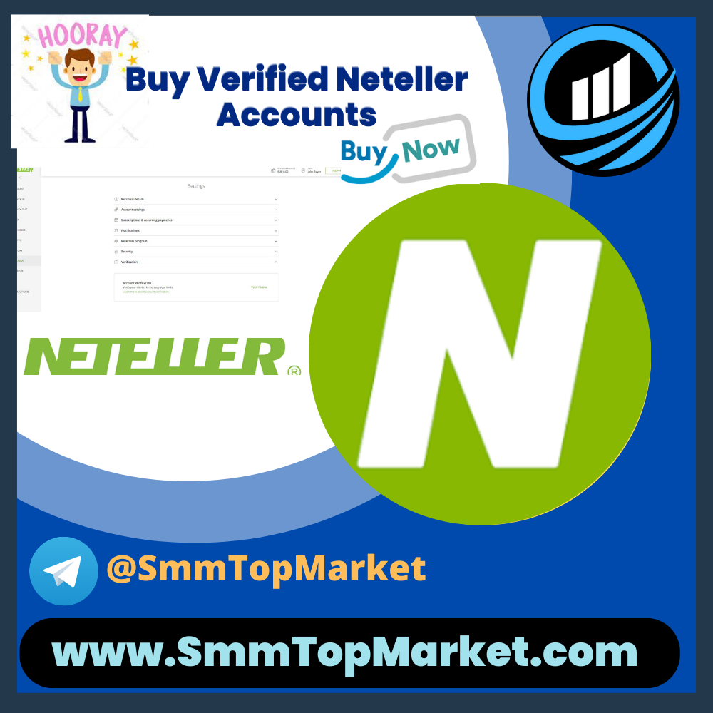 Buy Verified Neteller Accounts - SmmTopMarket